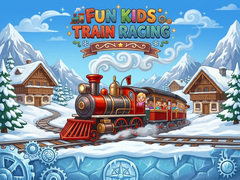 leikur Fun Kids Train Racing
