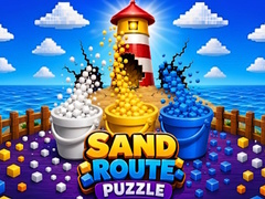 leikur Sand Route Puzzle