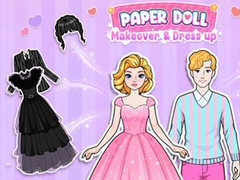leikur Paper Doll Makeover & Dress Up