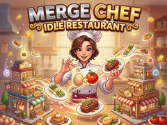 leikur Merge Chef: Idle Restaurant