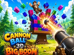 leikur Cannon Ball 3D Big Boom