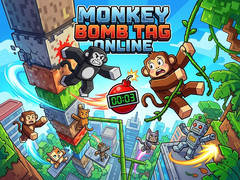 leikur Monkey Bomb Tag Online