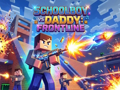 leikur Schoolboy vs Daddy: Frontline