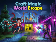 leikur Craft Magic World Escape 