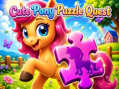 leikur Cute Pony Puzzle Quest