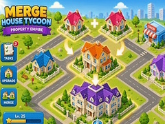 leikur Merge House Tycoon Property Empire