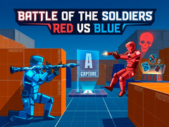 leikur Battle of the Soldiers Red vs Blue