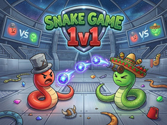 leikur Snake Game 1v1
