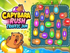 leikur Capybara Rush Traffic Jam