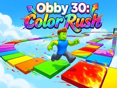 leikur Obby 30: Color Rush