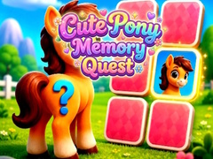 leikur Cute Pony Memory Quest