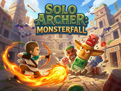 leikur Solo Archer: Monsterfall