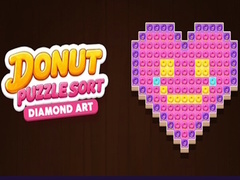 leikur Donut Puzzle Sort Diamond Art