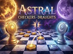 leikur Astral Checkers Draughts
