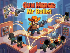 leikur Gun Merge: Mr Bullet 