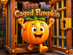 leikur Free The Caged Pumpkin