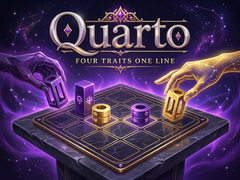 leikur Quarto Four Traits One Line