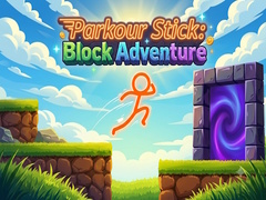 leikur Parkour Stick: Block Adventure