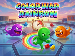 leikur Color War Rainbow