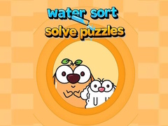 leikur Water sort solve puzzles