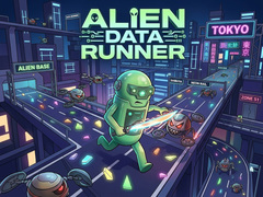 leikur Alien Data Runner