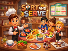 leikur Sort and Serve