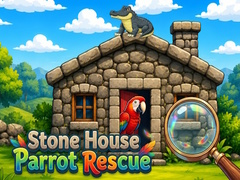 leikur Stone House Parrot Rescue
