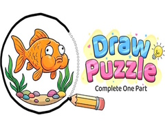 leikur Draw Puzzle Complete One Part