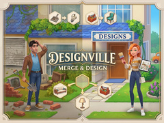 leikur Designville: Merge & Design