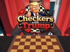 leikur Checkers with Trump