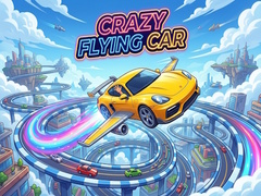 leikur Crazy Flying Car