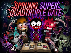 leikur Sprunki Super Quadtruple Date