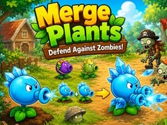 leikur Merge Plants – Defense Zombies