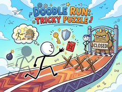 leikur Doodle Run: Tricky Puzzle