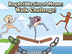 leikur Ragdoll Brainrot Meme: Walk Challenge!