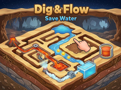 leikur Dig & Flow - Save Water