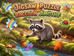 leikur Jigsaw Puzzle: Raccoon Jimothy 