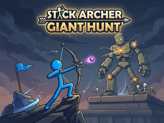 leikur Stick Archer Giant Hunt