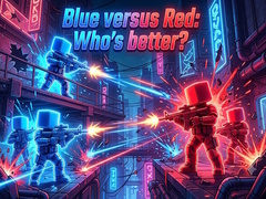 leikur Blue versus Red: Who's better?