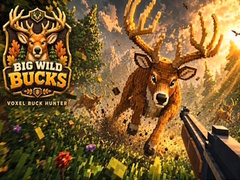leikur Big Wild Bucks: Voxel Buck Hunter