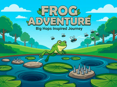 leikur Frog Adventure Big Hops Inspired Journey