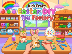 leikur Kids Craft: Easter DIY Toy Factory 