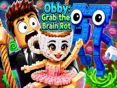 leikur Obby: Grab the Brain Rot
