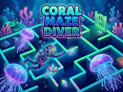 leikur Coral Maze Diver