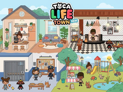 leikur Toca Boca Life Town New