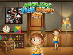 leikur Amgel Kids Room Escape  416