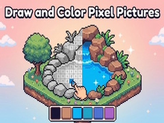 leikur Draw and Color Pixel Pictures