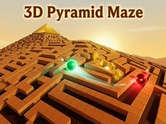 leikur 3D Pyramid Maze