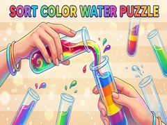 leikur Sort Color Water Puzzle