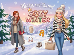 leikur Barbee and Friends: Cozy Winter